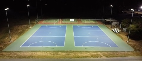 Barooga Netball Courts project