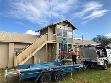 Berrigan Sportsground Scoreboard